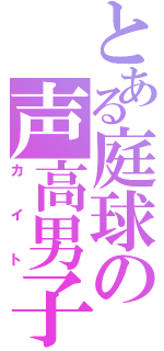 とある庭球の声高男子 （カイト）