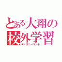 とある大翔の校外学習（ディズニーランド）