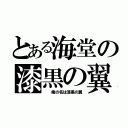 とある海堂の漆黒の翼（  俺の名は漆黒の翼）