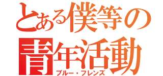 とある僕等の青年活動（ブルー・フレンズ）