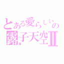 とある愛らしいの露子天空Ⅱ（露~）