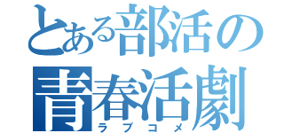 とある部活の青春活劇（ラブコメ）