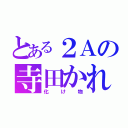 とある２Ａの寺田かれん（化け物）