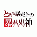 とある暴走族の暴君鬼神修羅（カープ）