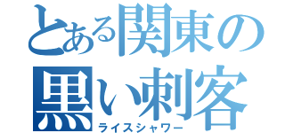 とある関東の黒い刺客（ライスシャワー）