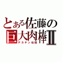 とある佐藤の巨大肉棒Ⅱ（デカチン伝説）