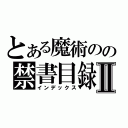 とある魔術のの禁書目録Ⅱ（インデックス）