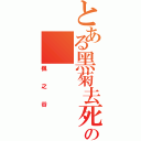 とある黑菊去死の（楓之谷）