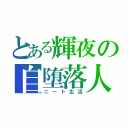 とある輝夜の自堕落人生（ニート生活）