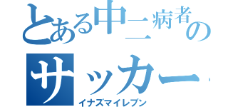 とある中二病者達のサッカー（イナズマイレブン）