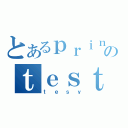 とあるｐｒｉｎｔｅｒのｔｅｓｔ（ｔｅｓｙ）