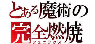 とある魔術の完全燃焼（フェニックス）