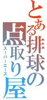 とある排球の点取り屋（スーパーエース）