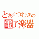 とあるつむぎの電子楽器（キーボード）