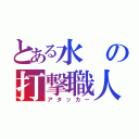 とある水の打撃職人（アタッカー）