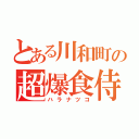 とある川和町の超爆食侍（ハラナツコ）