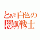 とある白色の機動戦士（ガンダム）