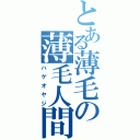 とある薄毛の薄毛人間Ⅱ（ハゲオヤジ）