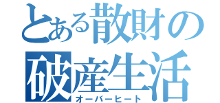 とある散財の破産生活（オーバーヒート）