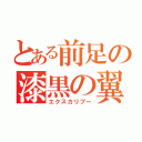 とある前足の漆黒の翼（エクスカリブー）