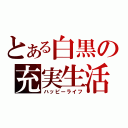 とある白黒の充実生活（ハッピーライフ）