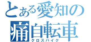 とある愛知の痛自転車（クロスバイク）