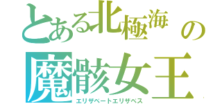 とある北極海　の魔骸女王（エリザベートエリザベス）