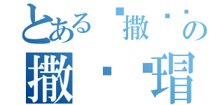 とある啊撒饿啊の撒啊杂瑁（）