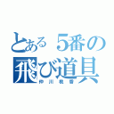 とある５番の飛び道具（仲川桃香）