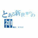 とある新世界のの神（僕が、キラだ！）