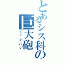 とあるシス科の巨大砲（ビックバン）