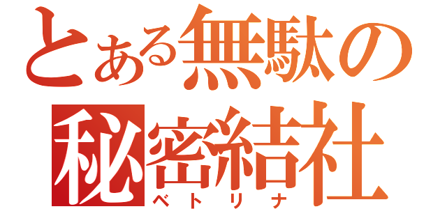 とある無駄の秘密結社（ベトリナ）