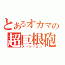 とあるオカマの超巨根砲（スペルマガン）