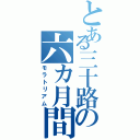 とある三十路の六カ月間（モラトリアム）