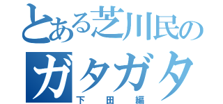 とある芝川民のガタガタ鉄道旅（下田編）