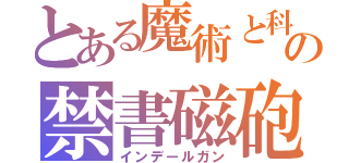 とある魔術と科学の禁書磁砲（インデールガン）