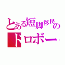 とある短脚移民のドロボー（）