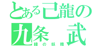 とある己龍の九条 武政（緑の妖精）