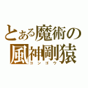 とある魔術の風神剛猿（コンゴウ）