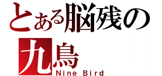 とある脳残の九鳥（Ｎｉｎｅ Ｂｉｒｄ）