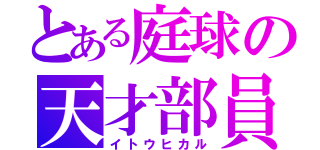 とある庭球の天才部員（イトウヒカル）