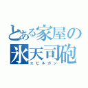 とある家屋の氷天司砲（エビルガン）