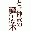 とある神竜の超Ｈな本（願いを言え！）