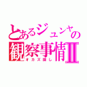 とあるジュンヤの観察事情Ⅱ（オカズ探し）