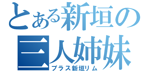 とある新垣の三人姉妹（プラス新垣リム）