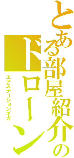 とある部屋紹介のドローンⅡ（エアステーションギガ）