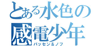 とある水色の感電少年（パッセン＆ノフ）