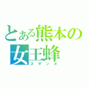 とある熊本の女王蜂（スザンヌ）