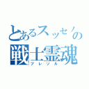 とあるスッセノの戦士霊魂（ブレソル）