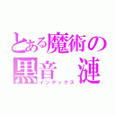 とある魔術の黒音 漣（インデックス）